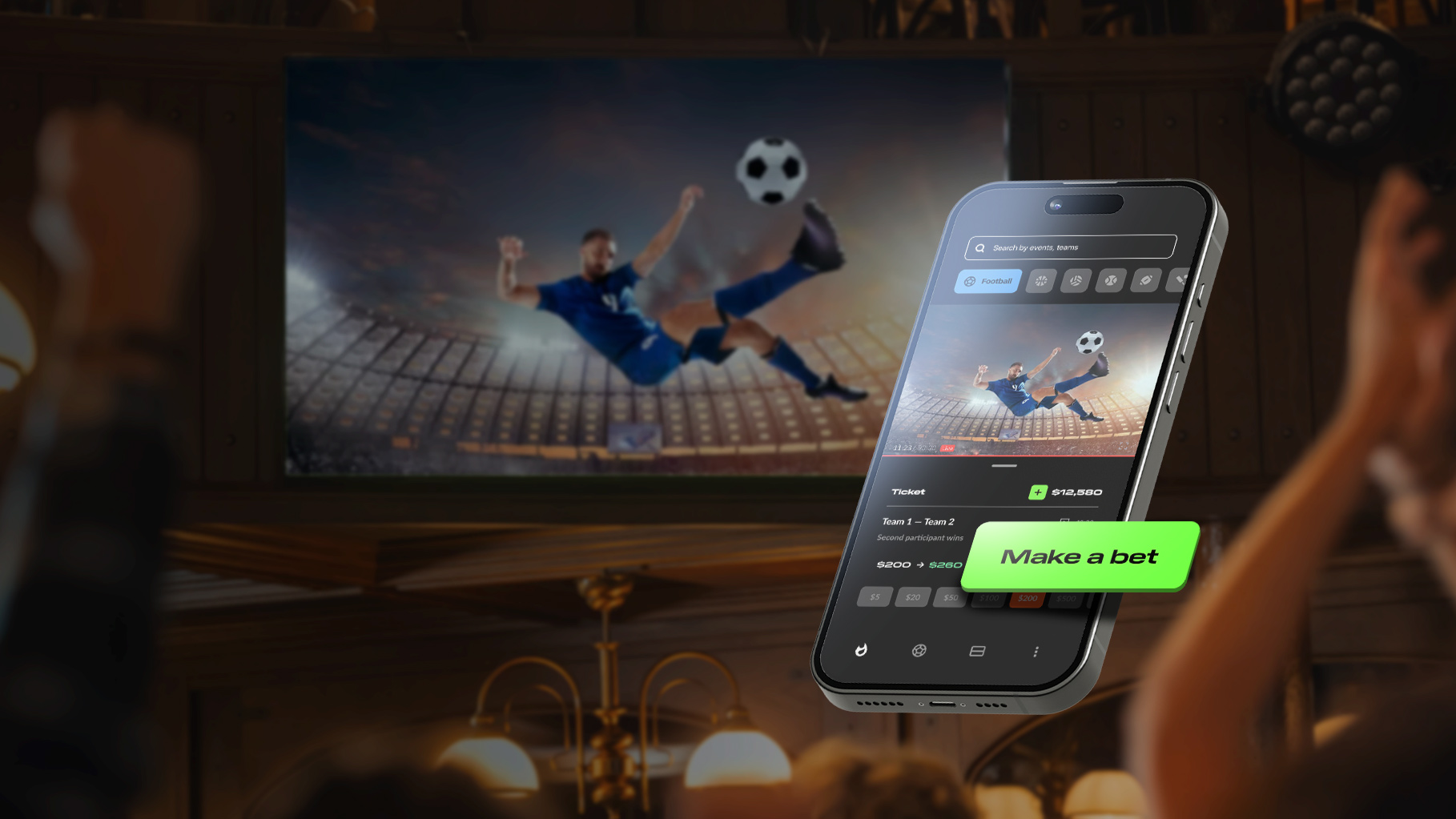 Second-Screen Solution for Sports Events